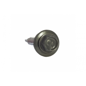 ГРАНД ЛАЙН Саморез по металлу Daxmer 5,5х25 RAL 7024 (250) сверло №3 ГРАНД ЛАЙН Саморез по металлу Daxmer 5,5х25 RAL 7024 (250) сверло №3