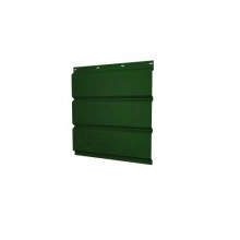 ГРАНД ЛАЙН Софит металлический без перфорации 0,5 Satin с пленкой RAL 6005 зеленый мох