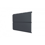 ГРАНД ЛАЙН Софит ЭкоБрус new c перфорацией 0,5 Satin RAL 7024 мокрый асфальт