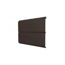 ГРАНД ЛАЙН Софит ЭкоБрус new c перфорацией 0,5 Satin RR 32 темно-коричневый