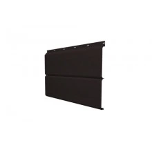 ГРАНД ЛАЙН Софит ЭкоБрус с перфорацией 0,345 Grand Line 0,45 Drap RAL 9005 черный