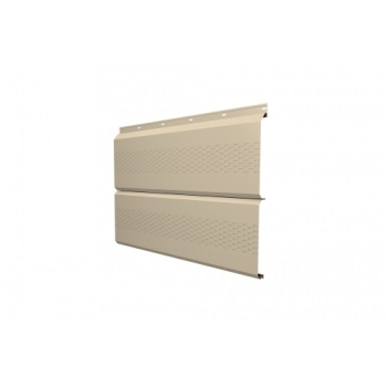 ГРАНД ЛАЙН Софит ЭкоБрус с перфорацией 0,345 Grand Line 0,5 Satin RAL 1015 светлая слоновая кость ГРАНД ЛАЙН Софит ЭкоБрус с перфорацией 0,345 Grand Line 0,5 Satin RAL 1015 светлая слоновая кость