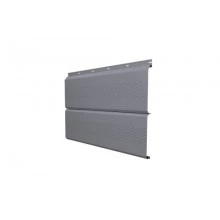 ГРАНД ЛАЙН Софит ЭкоБрус с перфорацией 0,345 Grand Line 0,5 Satin RAL 7004 сигнальный серый