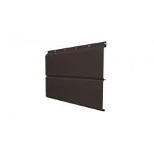 ГРАНД ЛАЙН Софит ЭкоБрус с перфорацией 0,345 Grand Line 0,5 Satin RR 32 темно-коричневый