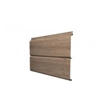 ГРАНД ЛАЙН Софит ЭкоБрус с перфорацией 0,345 Grand Line 0,45 Print Elite White Wood TwinColor
