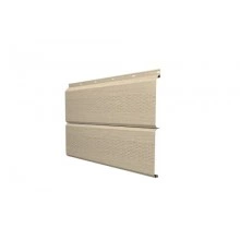 ГРАНД ЛАЙН Софит ЭкоБрус с перфорацией 0,345 Grand Line 0,45 Print Elite с пленкой Milky Wood TwinColor