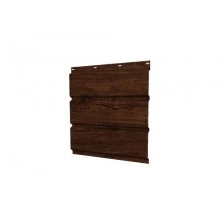 ГРАНД ЛАЙН Софит металлический полная перфорация 0,45 Print Elite с пленкой Cherry Wood TwinColor