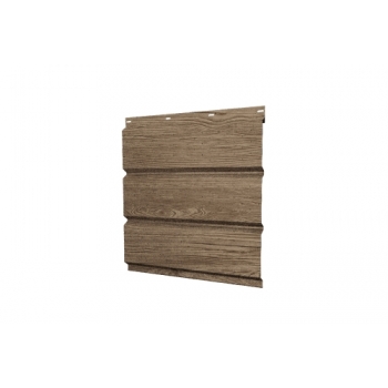 ГРАНД ЛАЙН Софит металлический полная перфорация 0,45 Print Elite с пленкой White Wood TwinColor