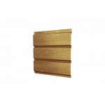 ГРАНД ЛАЙН Софит металлический полная перфорация 0,45 Print Elite с пленкой Honey Wood TwinColor