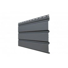 ГРАНД ЛАЙН Софит Premium Acryl Grand Line частично перфорированный графит (3,0м)