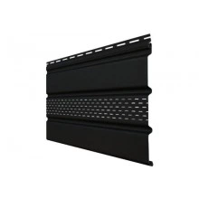ГРАНД ЛАЙН Софит Premium Acryl частично перфорированный черный (3,0м)