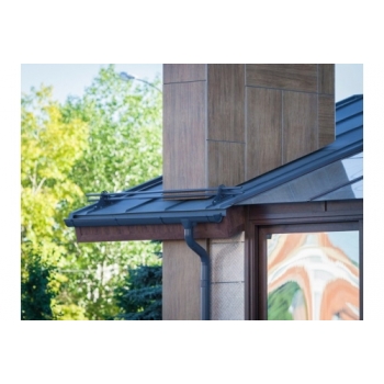 ГРАНД ЛАЙН Фальц двойной стоячий Line Grand Line 0,5 PurPro Matt 275 с пленкой на замках RR 32 темно-коричневый ГРАНД ЛАЙН Фальц двойной стоячий Line Grand Line 0,5 PurPro Matt 275 с пленкой на замках RR 32 темно-коричневый