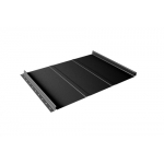 ГРАНД ЛАЙН Кликфальц Line Grand Line 0,5 PurPro Matt 275 с пленкой на замках RAL 9005 черный