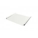 ГРАНД ЛАЙН Кликфальц Pro Gofr Grand Line 0,45 Drap с пленкой на замках RAL 9003 сигнальный белый