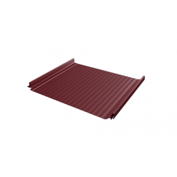 ГРАНД ЛАЙН Кликфальц Pro Gofr Grand Line 0,5 Satin Matt с пленкой на замках RAL 3005 красное вино ГРАНД ЛАЙН Кликфальц Pro Gofr Grand Line 0,5 Satin Matt с пленкой на замках RAL 3005 красное вино