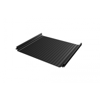 ГРАНД ЛАЙН Кликфальц Pro Gofr Grand Line 0,45 Drap TX с пленкой на замках RAL 9005 черный ГРАНД ЛАЙН Кликфальц Pro Gofr Grand Line 0,45 Drap TX с пленкой на замках RAL 9005 черный