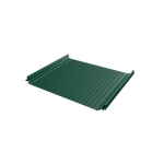 ГРАНД ЛАЙН Кликфальц Pro Gofr Grand Line 0,45 Drap TX с пленкой на замках RAL 6005 зеленый мох