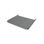 ГРАНД ЛАЙН Кликфальц Pro Line Grand Line 0,5 GreenCoat Pural BT, matt с пленкой на замках RR 22 серый (RAL 7000 серая белка)