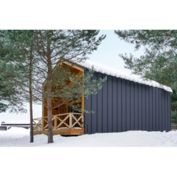 ГРАНД ЛАЙН Кликфальц Pro Grand Line 0,5 Satin Matt с пленкой на замках RAL 7024 мокрый асфальт