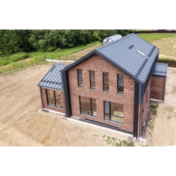 ГРАНД ЛАЙН Кликфальц Pro Grand Line 0,5 Satin с пленкой на замках RAL 7024 мокрый асфальт