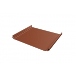 ГРАНД ЛАЙН Кликфальц Pro Grand Line 0,5 Satin Matt с пленкой на замках RAL 8004 терракота