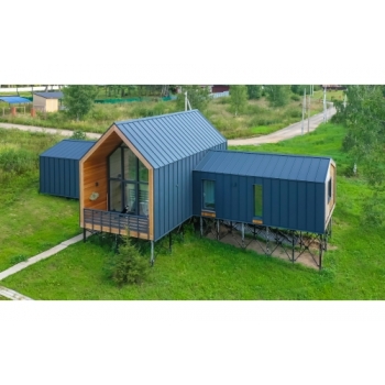 ГРАНД ЛАЙН Кликфальц Grand Line 0,45 Drap ST с пленкой на замках RAL 7024 мокрый асфальт ГРАНД ЛАЙН Кликфальц Grand Line 0,45 Drap ST с пленкой на замках RAL 7024 мокрый асфальт