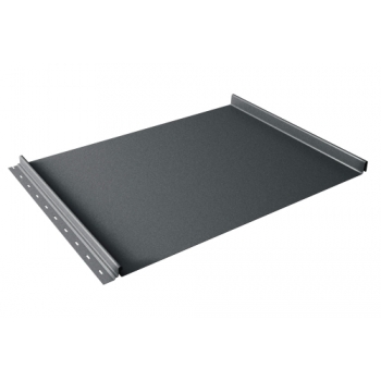 ГРАНД ЛАЙН Кликфальц Grand Line 0,45 PE с пленкой на замках RAL 7016 антрацитово-серый ГРАНД ЛАЙН Кликфальц Grand Line 0,45 PE с пленкой на замках RAL 7016 антрацитово-серый