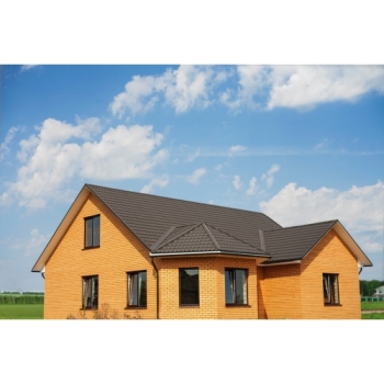 ГРАНД ЛАЙН Металлочерепица классик 0,5 Rooftop Бархат RR 32 темно-коричневый ГРАНД ЛАЙН Металлочерепица классик 0,5 Rooftop Бархат RR 32 темно-коричневый