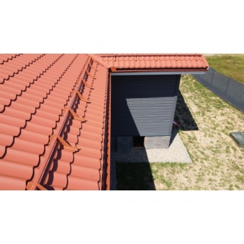 ГРАНД ЛАЙН Металлочерепица классик 0,5 Satin Matt RAL 8004 терракота