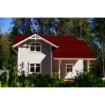 ГРАНД ЛАЙН Металлочерепица классик 0,5 Satin RAL 3011 коричнево-красный ГРАНД ЛАЙН Металлочерепица классик 0,5 Satin RAL 3011 коричнево-красный
