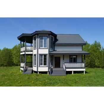 ГРАНД ЛАЙН Металлочерепица классик 0,5 Satin RAL 7024 мокрый асфальт
