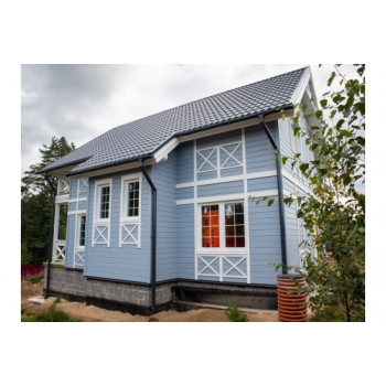 ГРАНД ЛАЙН Металлочерепица классик 0,5 Satin RAL 7024 мокрый асфальт