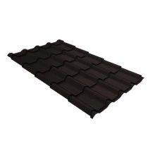 ГРАНД ЛАЙН Профиль волновой Камея Grand Line 0,5 GreenCoat Pural BT, matt RR 33 черный (RAL 9004 сигнальный черный)