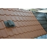 ГРАНД ЛАЙН Металлочерепица камея 0,5 Satin Matt RAL 8004 терракота