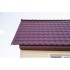 ГРАНД ЛАЙН Металлочерепица камея 0,5 Satin Matt RAL 3005 красное вино ГРАНД ЛАЙН Металлочерепица камея 0,5 Satin Matt RAL 3005 красное вино