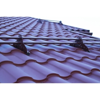 ГРАНД ЛАЙН Металлочерепица кредо 0,5 Satin Matt RAL 3005 красное вино ГРАНД ЛАЙН Металлочерепица кредо 0,5 Satin Matt RAL 3005 красное вино