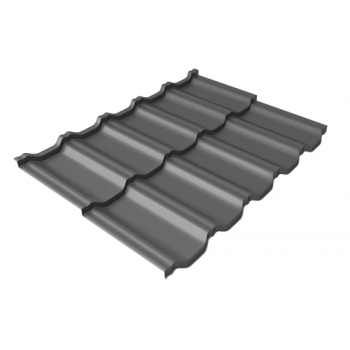 ГРАНД ЛАЙН Металлочерепица модульная квинта Uno Grand Line c 3D резом 0,5 Satin RAL 9006бело-алюминиевый ГРАНД ЛАЙН Металлочерепица модульная квинта Uno Grand Line c 3D резом 0,5 Satin RAL 9006бело-алюминиевый