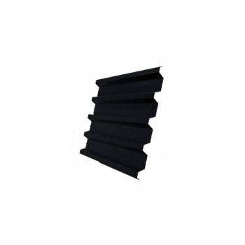 ГРАНД ЛАЙН Профнастил H60R 0,5 Satin RAL 9005 черный ГРАНД ЛАЙН Профнастил H60R 0,5 Satin RAL 9005 черный
