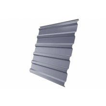 ГРАНД ЛАЙН Профнастил С20R 0,45 PE RAL 7004 сигнальный серый