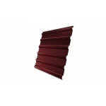 ГРАНД ЛАЙН Профнастил С20R Grand Line 0,5 GreenCoat Pural BT, matt RR 29 красный (RAL 3009 оксидно-красный)
