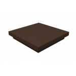 ГРАНД ЛАЙН Колпак на столб плоский 380х380мм 0,45 PE с пленкой RAL 8017 шоколад