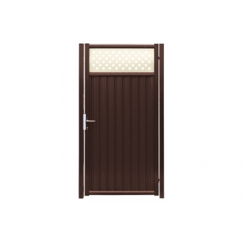 ГРАНД ЛАЙН Калитка Estet Plus 2,0х1 RAL 8017/1014 ГРАНД ЛАЙН Калитка Estet Plus 2,0х1 RAL 8017/1014