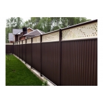 ГРАНД ЛАЙН Ворота откатные Estet 2,0х3,5 RAL 3005