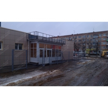 ГРАНД ЛАЙН Крепление Скоба и болт М6х85 RAL 7040 ГРАНД ЛАЙН Крепление Скоба и болт М6х85 RAL 7040