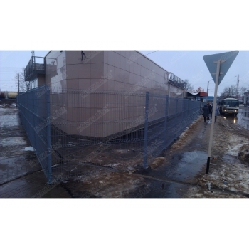 ГРАНД ЛАЙН Крепление Скоба и болт М6х85 RAL 7040 ГРАНД ЛАЙН Крепление Скоба и болт М6х85 RAL 7040