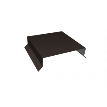 ГРАНД ЛАЙН Парапетная крышка прямая 150мм 0,45 Drap TX RR 32 темно-коричневый (2,5м) ГРАНД ЛАЙН Парапетная крышка прямая 150мм 0,45 Drap TX RR 32 темно-коричневый (2,5м)