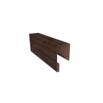 ГРАНД ЛАЙН Планка П-образная заборная 17 0,45 Print Premium Antique Wood (3м)