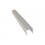ГРАНД ЛАЙН Планка П-образная заборная 24 0,45 Print Elite Snow Wood TwinColor (3м)