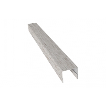 ГРАНД ЛАЙН Планка П-образная заборная 24 0,45 Print Elite Snow Wood TwinColor (3м) ГРАНД ЛАЙН Планка П-образная заборная 24 0,45 Print Elite Snow Wood TwinColor (3м)