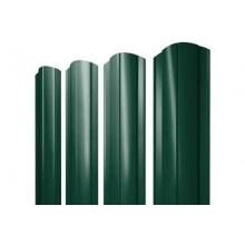 ГРАНД ЛАЙН Штакетник Круглый фигурный 0,5 Satin RAL 6005 зеленый мох